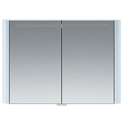 Am.Pm Мебель для ванной Sensation 100 светло-голубой, глянцевая – фотография-3